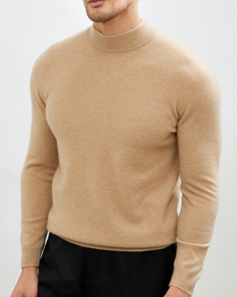 Cashmere Wool Turtleneck - Old Money