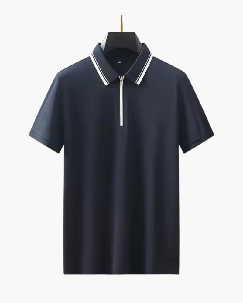 Ridgeway Zip Polo - Old Money